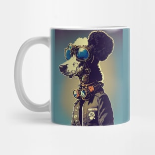 Vintage royal poodle portrait Mug